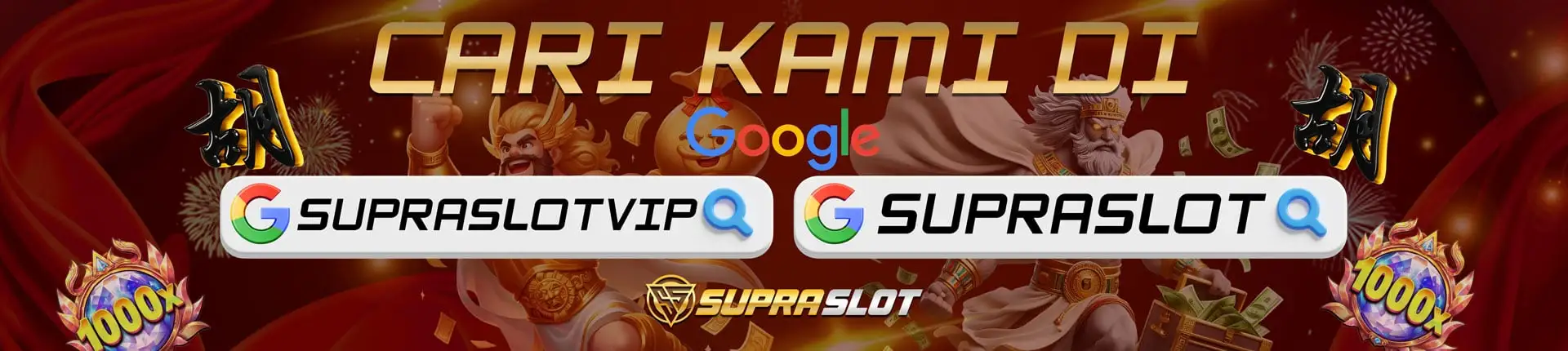 Banner Supraslot — menuju halaman login